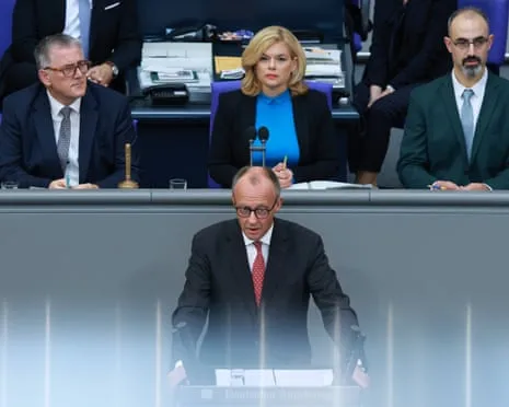 German Freedom ‘Under Threat’ States Merz as He Cautions Against ‘Forced Settlement’ in the Eastern European Nation
