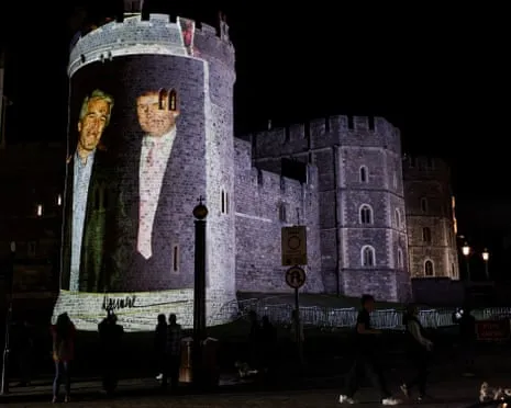 Four Arrested Following Images of Donald Trump and Epstein Projected on Royal Windsor Castle