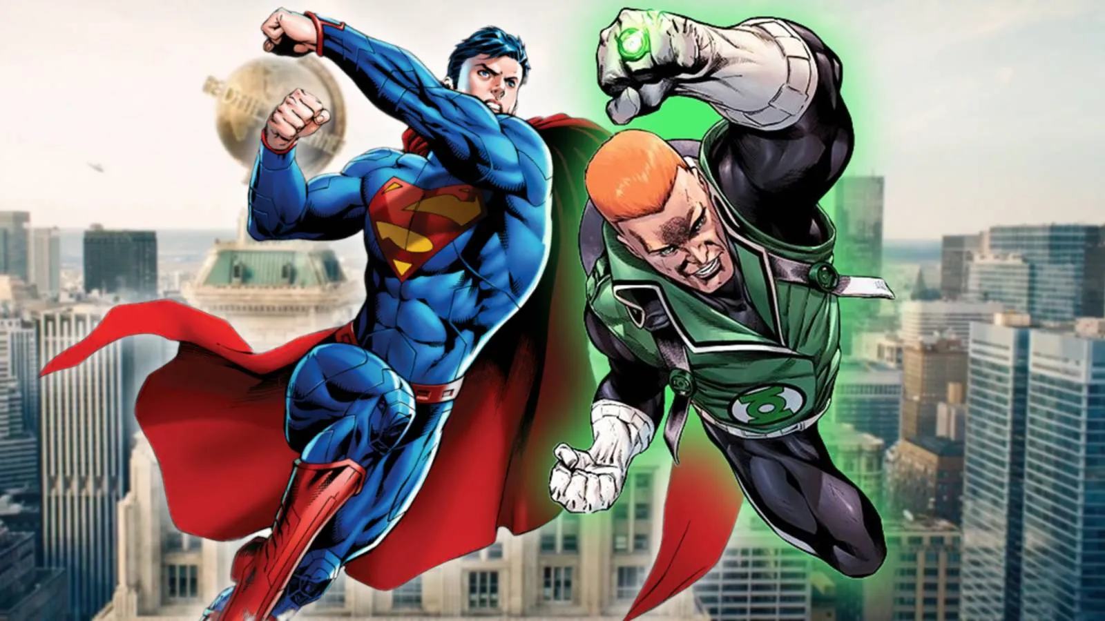 The Director States Green Lantern Has the Potential to Overpower The Man of Steel in a DC Universe Battle
