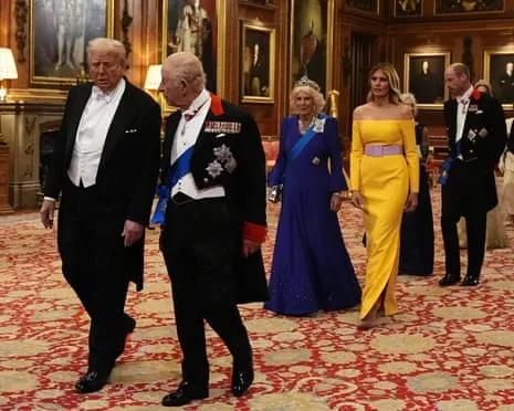Royals Deploy Grand Welcome Amid Demonstrations; Kimmel Taken Off Air Over Charlie Kirk Remarks