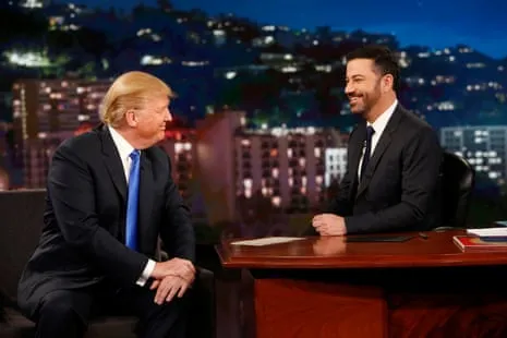 Trump Hails Jimmy Kimmel's Show Suspension Amidst Democratic Outrage Regarding First Amendment Concerns