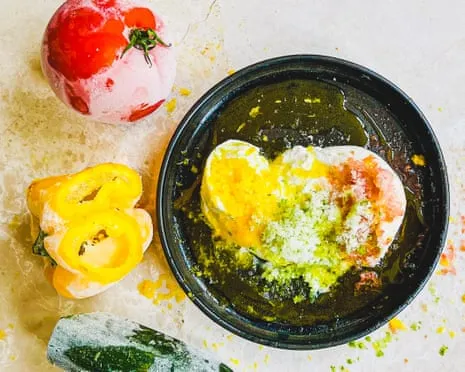 Methods for Convert Surplus Fruit and Veg into a Frozen Food Topping – Recipe
