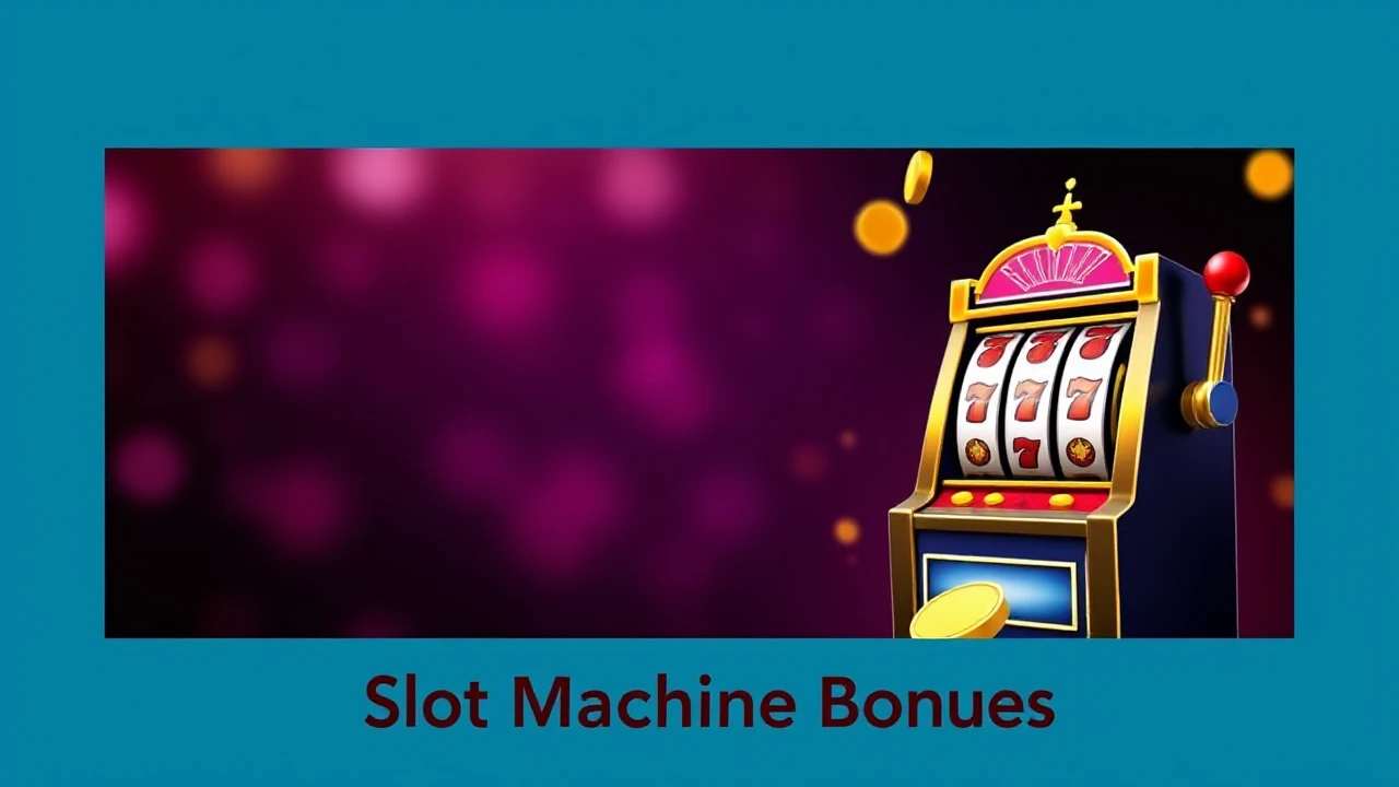 Unlocking  Art of Slot Machine Bonuses
